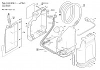 Bosch 0 603 315 003 Ptl 1 Wallpaper Stripper 230 V / Eu Spare Parts